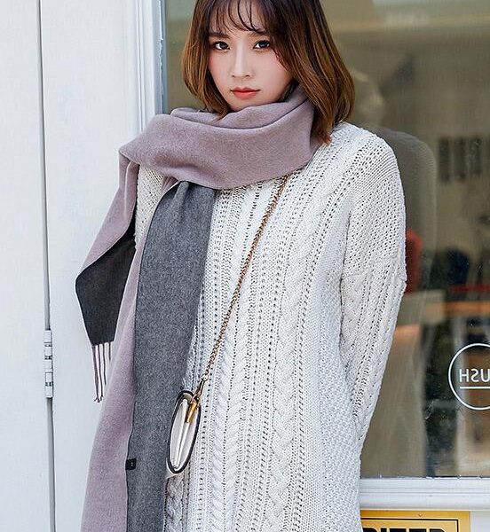 Sku CY-!20325   Material Imitated Cashmere    Style Loose    Feature Tasseled