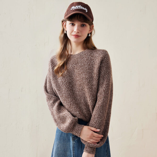 Embrace the cozy charm of our Knitted Pullover Sweater
