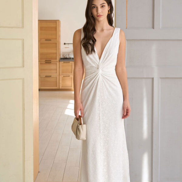 Fabric:This Backless Maxi Dress is made of Nylon and Spandex. Nylon is a flexible synthetic fiber