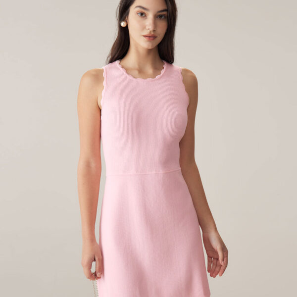 Fabric:This Sleeveless Mini Dress is made of Viscose and Polyester. Viscose (aka rayon) is soft