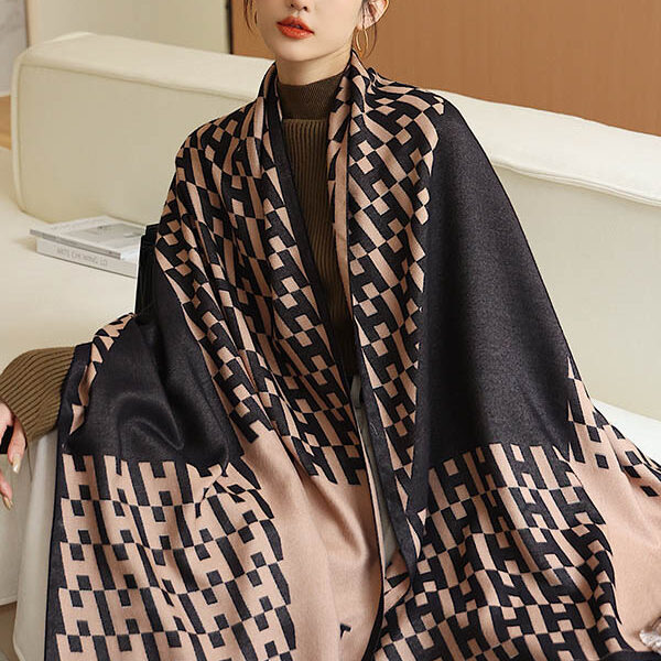 SkuCY-!95040MaterialImitated Cashmere FeaturePrinted