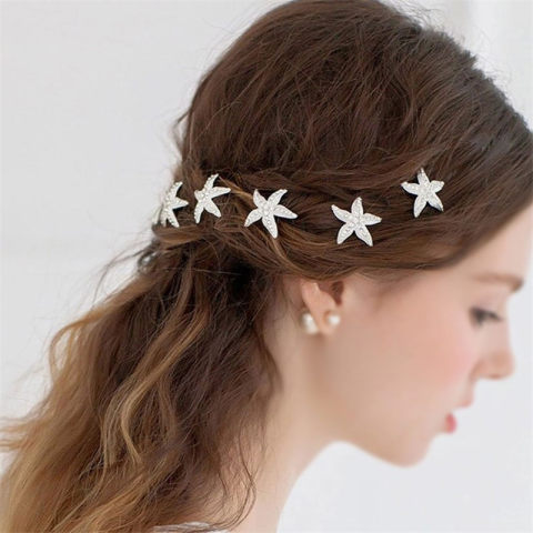 Women's Rhinestone Starfish Headwear