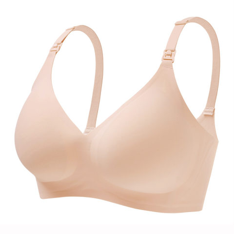 Maternity Push Up Front Button Nursing Bra