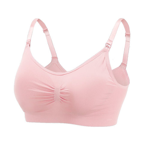 Maternity No Steel Front Buckle Adjustment Gathering Anti-overflow Breast Plus Size Breastfeeding Underwear