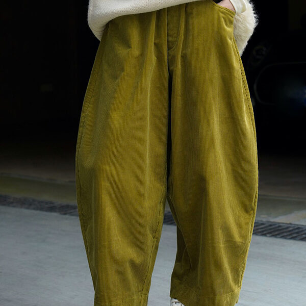 SkuCY-!110939MaterialCorduroy StyleLoose