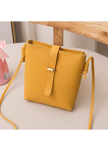 Ginger Hasp PU Design Shoulder Bag