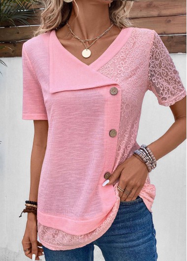 ROTITA Pink T Shirt