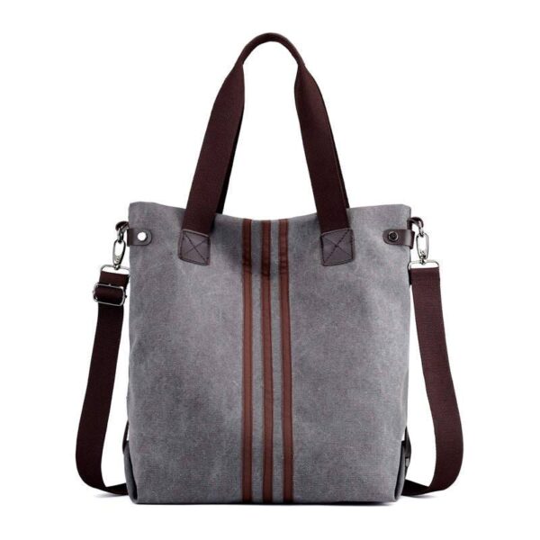 PRODUCT DESCRIPTIONThe Kelly is an ultra-spacious Canvas Tote that can effortlessly carry everything you need when you're headed out for the day. With double top handles and an adjustable strap