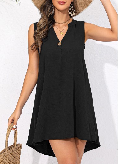 ROTITA Split Button Black Cover Up