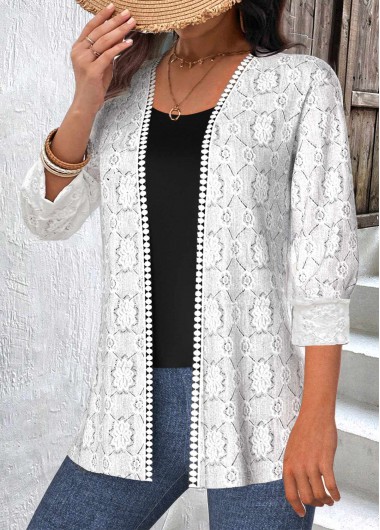 ROTITA White Cardigan