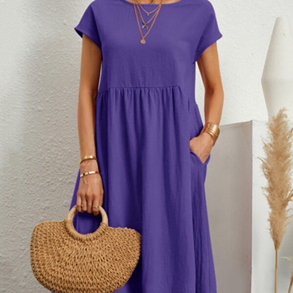 SkuCY-!105384Material>90%Cotton StyleA-line