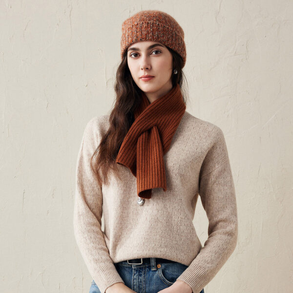Upgrade your cold weather wardrobe with our luxurious cashmere scarf. Crafted from high-quality