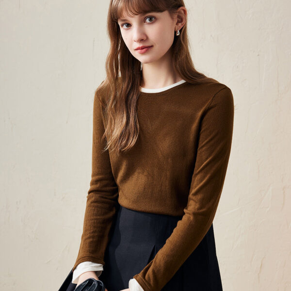 Elevate your style with our Chic Layered Look Sweater