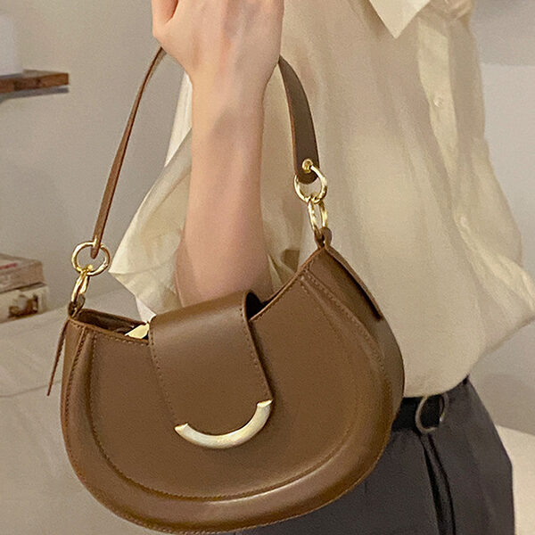 Stylish Underarm Bag Versatile Messenger Bag COFFEE-One_size SkuCY-!112505MaterialPU OccasionUrban