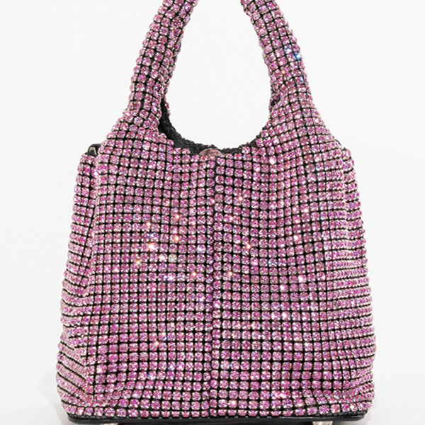 Rhinestone Bags Accessories Pinkish Purple-One_size SkuCY-!115706MaterialPU LiningPolyester FeatureRhinestone OccasionBanquet