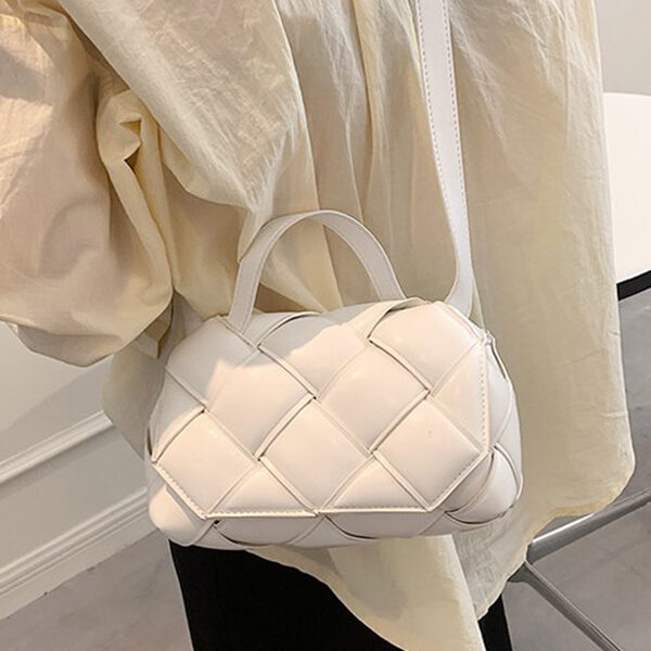 PU Solid Color Handbags Bags Accessories WHITE-One_size SkuCY-!117181MaterialPU FeatureSolid Color OccasionCasual