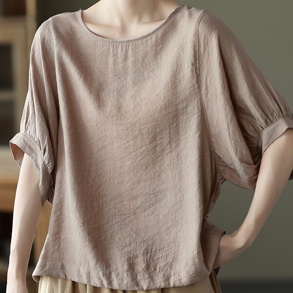 SkuCY-!106749MaterialRamie Cotton StyleLoose