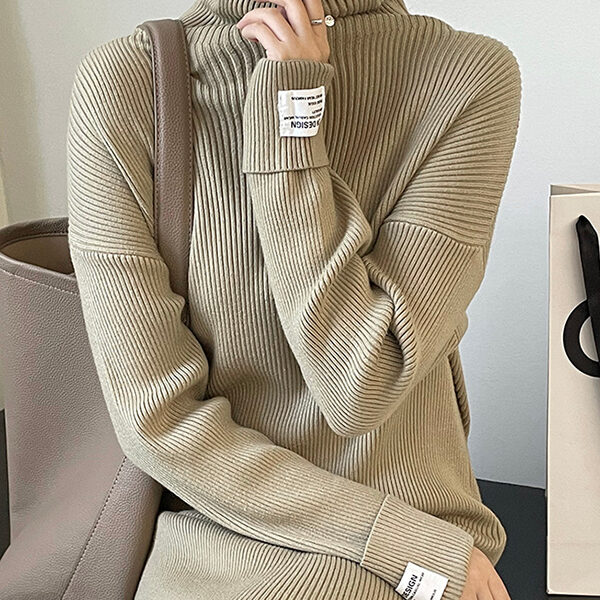 SkuCY-!111726MaterialAcrylic StyleLong Sleeves FeatureSolid Color NecklineHigh-neck OccasionCasual