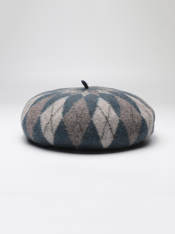 SkuCY-!110504MaterialWool FeatureContrast Color OccasionVintage TypeBeret Hat ColorGRAY