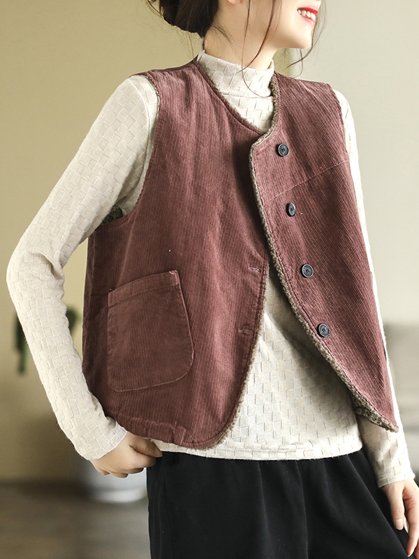 SkuCY-!111345MaterialCorduroy StyleLoose