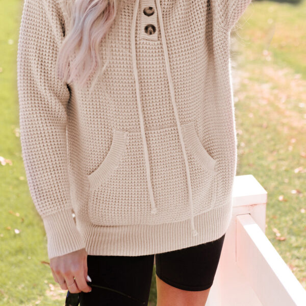 This sweater is like a cozy waffle