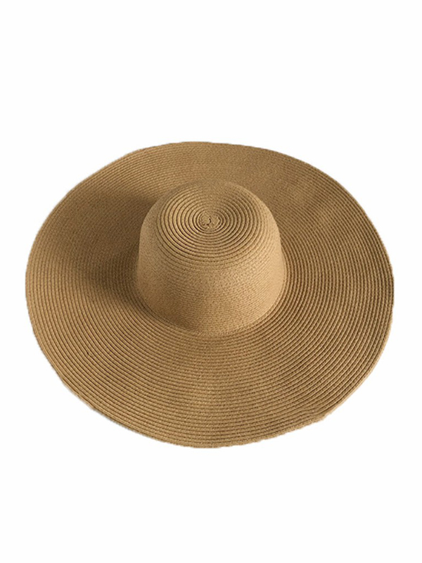 SkuCY-!100870MaterialStraw FeatureLong Brim