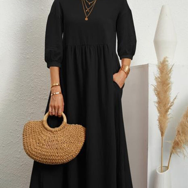 SkuCY-!105383MaterialPolyester FeatureSolid Color NecklineRound-neck OccasionGoing out