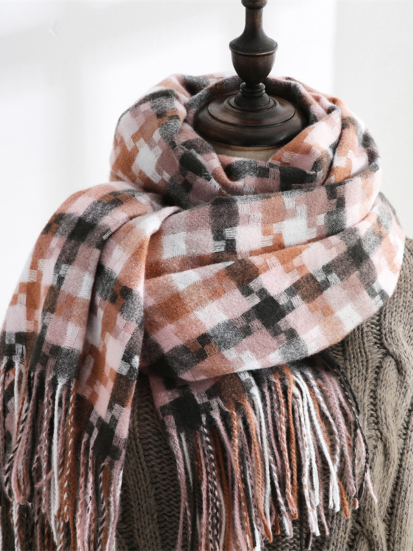 SkuCY-!111884MaterialImitation Cashmere FeatureTasseled