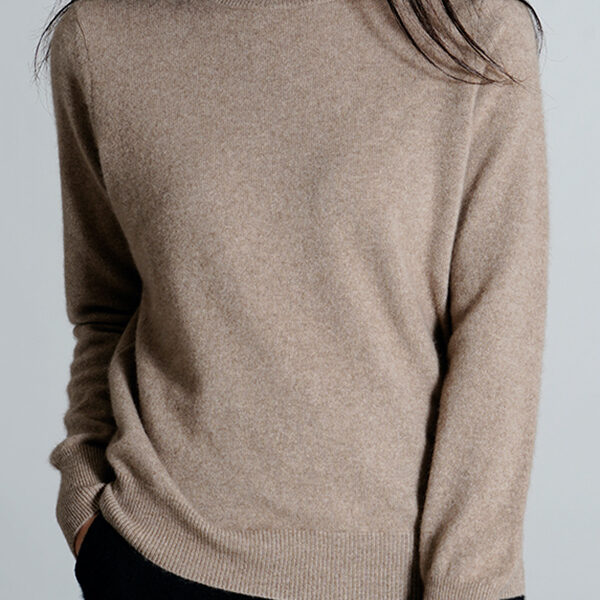 SkuCY-!111618Material100% CASHMERE StyleLong Sleeves FeatureSolid Color NecklineHigh-neck OccasionCasual