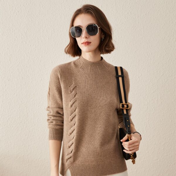 Elevate your wardrobe with our Classic Cable Knit Sweater
