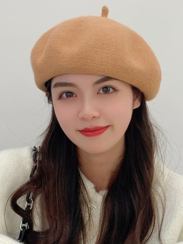 SkuCY-!96236MaterialWoolen FeatureSolid Color OccasionCasual