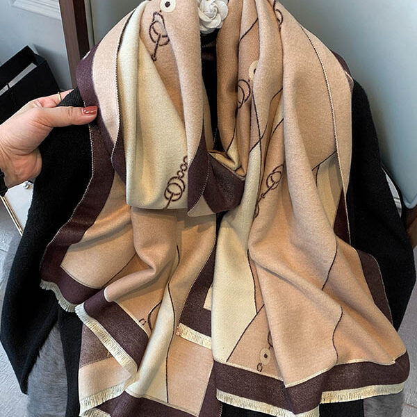 SkuCY-!70303MaterialImitated Cashmere FeatureContrast Color