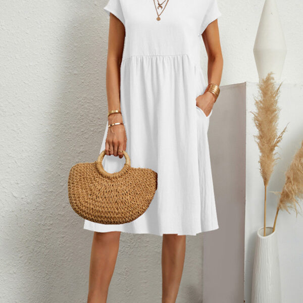 SkuCY-!105384Material>90%Cotton StyleA-line