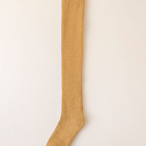 Casual Skinny Leg Skinny Solid Color Stockings Accessories YELLOW-One_size SkuCY-!111750MaterialCotton StyleSkinny Leg