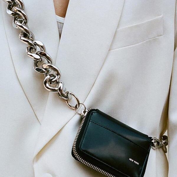 Fashion Chain Little Bags BLACK Sku CY-!32214 Material PU Occasion Going out