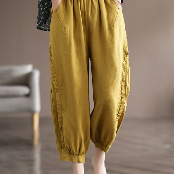 SkuCY-!104559Material>50%Linen FeatureFalbala