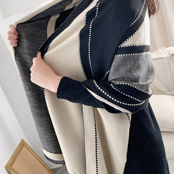 SkuCY-!70343MaterialImitated Cashmere FeatureFringed OccasionCasual