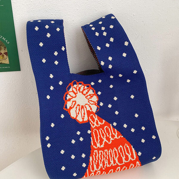 Festival Christmas Contrast Color Bags Accessories NAVY BLUE-One_size SkuCY-!114141MaterialAcrylic