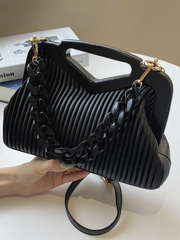 SkuCY-!100014MaterialPU FeatureSolid Color OccasionGoing out