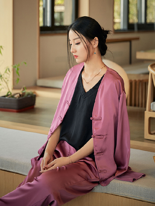SkuCY-!107548MaterialPolyester StyleWide Leg FeatureSolid Color OccasionCasual