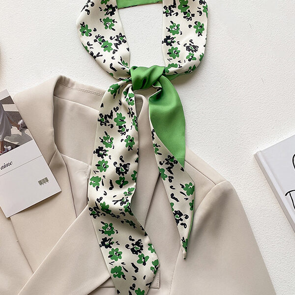 Floral Printed Split-Joint Shawl&Scarf GREEN-One_size SkuCY-!115047MaterialSilk Imitation FeatureFloral Printed
