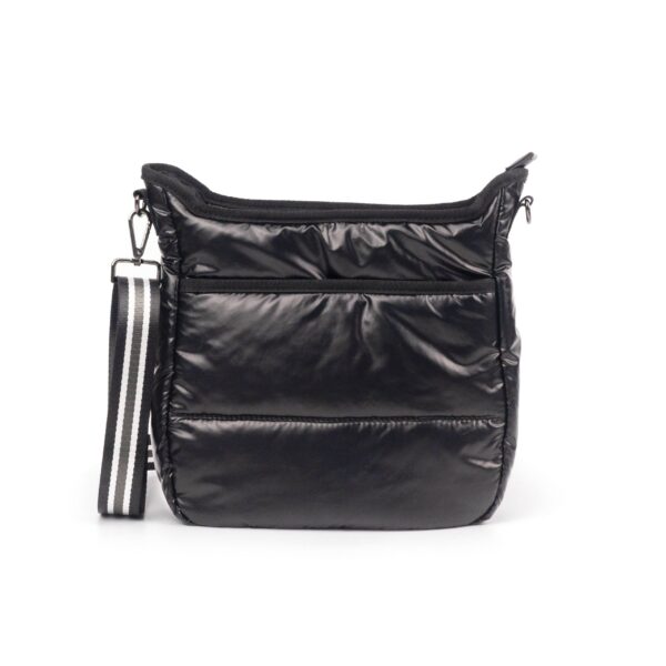 ​Now you can have the perfect puffy bag! Our beautiful puffy messenger from Threaded Pear is the perfect take anywhere bag. This stunning bag features a spacious interior for all your must-have essentials and the exterior pocket is closed by a magnetic