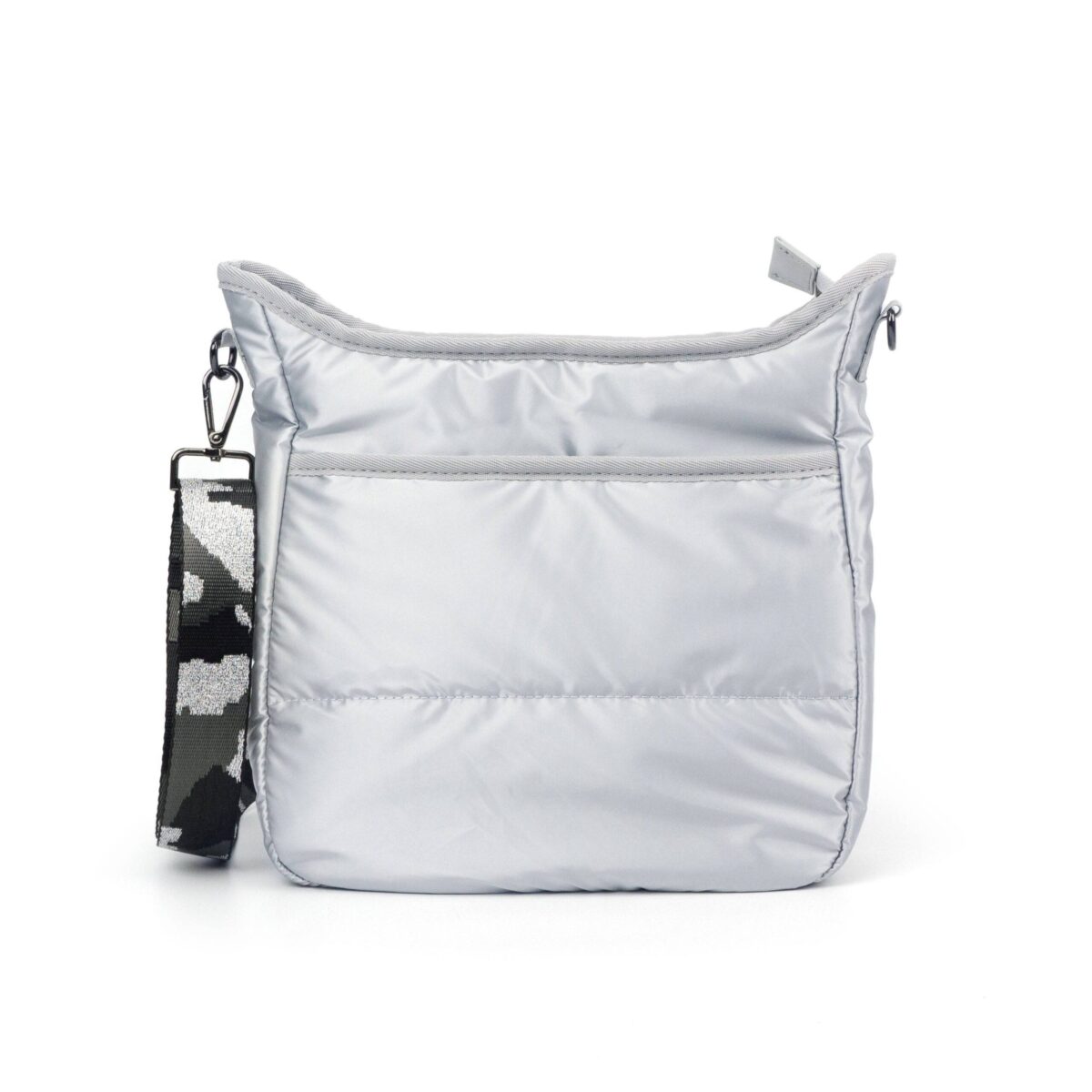 ​Now you can have the perfect puffy bag! Our beautiful puffy messenger from Threaded Pear is the perfect take anywhere bag. This stunning bag features a spacious interior for all your must-have essentials and the exterior pocket is closed by a magnetic
