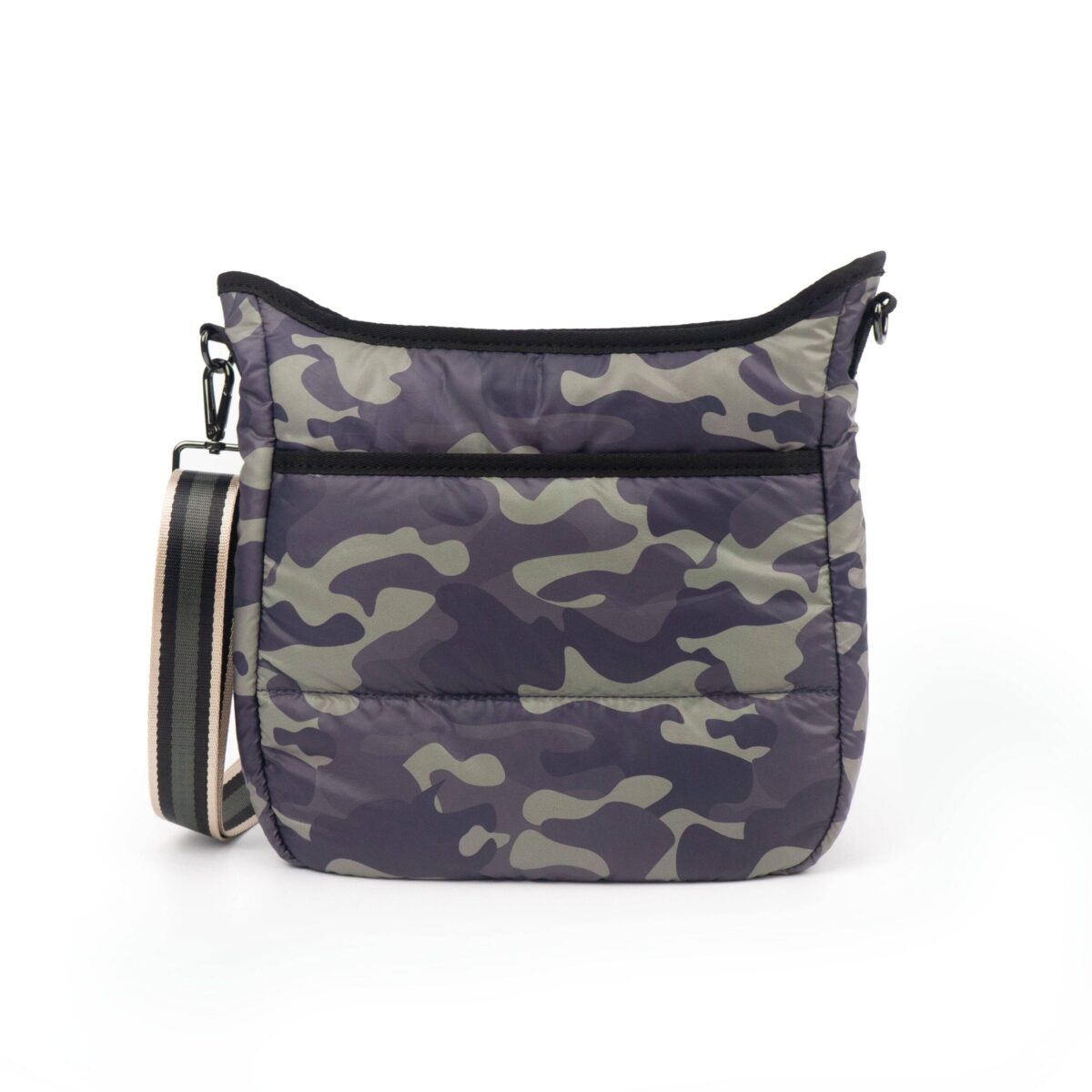 ​Now you can have the perfect puffy bag! Our beautiful puffy messenger from Threaded Pear is the perfect take anywhere bag. This stunning bag features a spacious interior for all your must-have essentials and the exterior pocket is closed by a magnetic