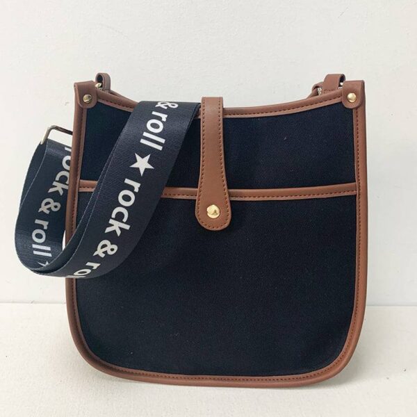 Now you can build your perfect bag! Pick your favorite color Canvas Courier and then pick your favorite style strap to build the perfect bag. All straps are interchangeable!Our beautiful Canvas Courier from the Threaded Pear is the perfect take anywhere b
