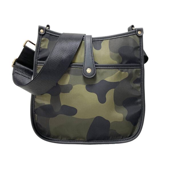 Now you can build your perfect bag! Pick your favorite color Nylon Courier and then pick your favorite style strap to build the perfect bag. All straps are interchangeable!Our beautiful Nylon Courier from the Threaded Pear is the perfect take anywhere bag