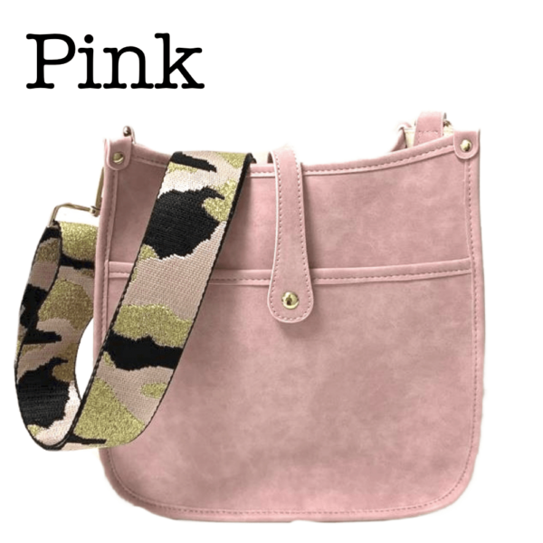Now you can build your perfect bag! Pick your favorite color Vintage bag and then pick your favorite style strap to build the perfect bag. All straps are interchangeable!Our beautiful vintage vegan leather handbag from the Threaded Pear is the perfect tak