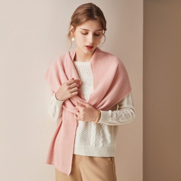 Dimensions: 12" W x 63" L Material: Made from 100% high-quality cashmere