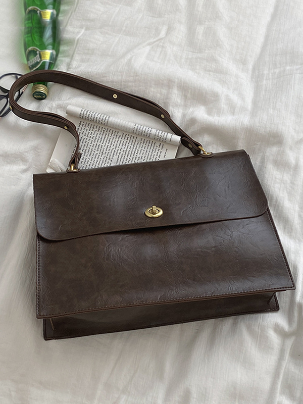 SkuCY-!112850MaterialPU FeatureSolid Color OccasionVintage TypeBags Accessories Bags StyleShoulder Bag