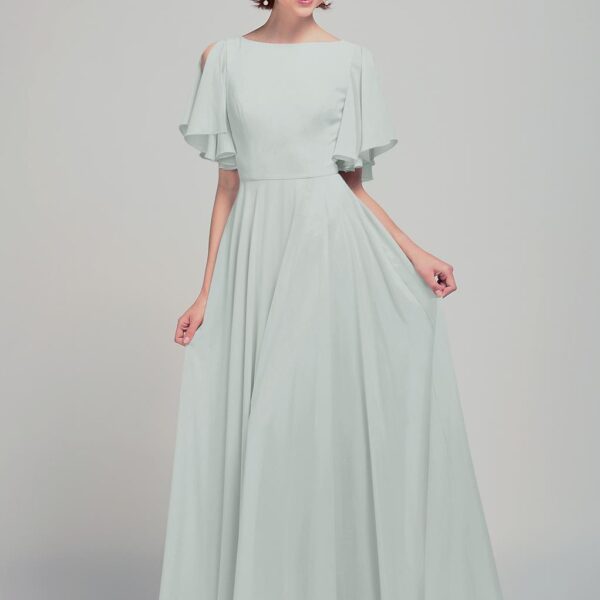 the maid of honor or for the bride herself in a crisp white. You'll fall in love with the